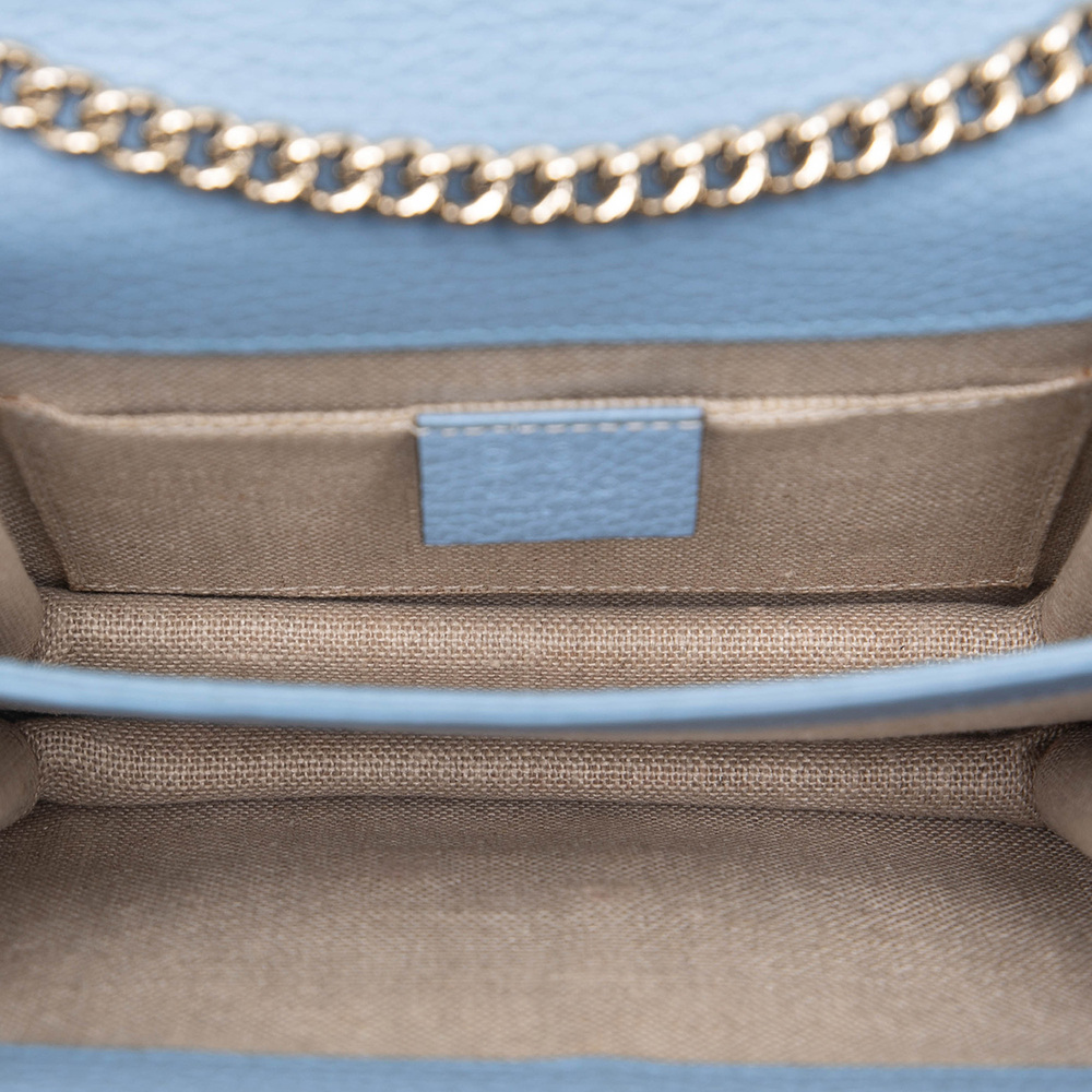 Pre-Loved Gucci Small Dollar Calfskin Interlocking G Crossbody - Picture 4 of 7